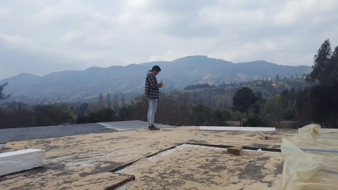 Balcón del Peral en construcción, mayo 2019, obra de CCP Arquitectura