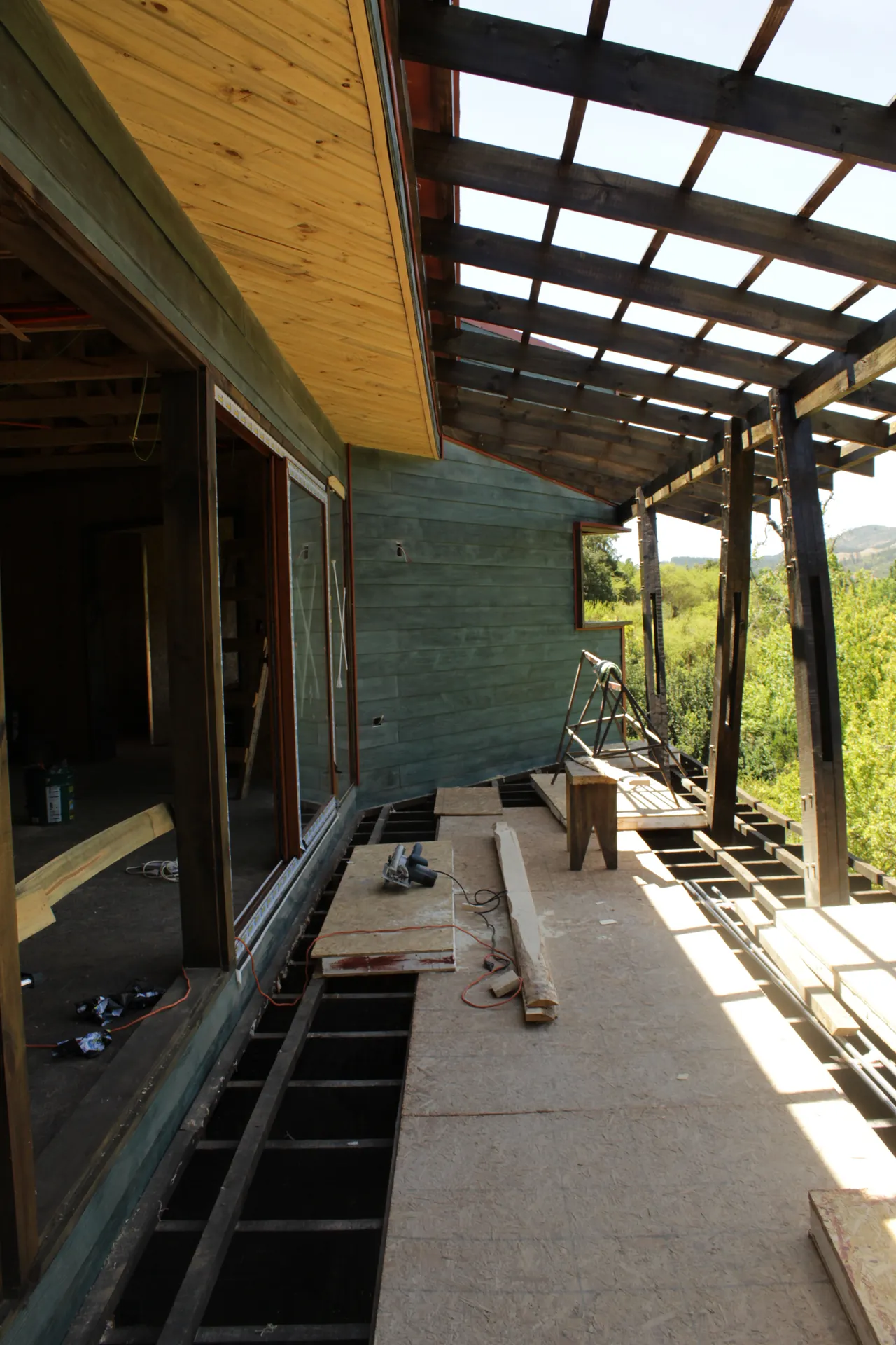 Balcón del Peral en construcción, noviembre 2019, obra de CCP Arquitectura