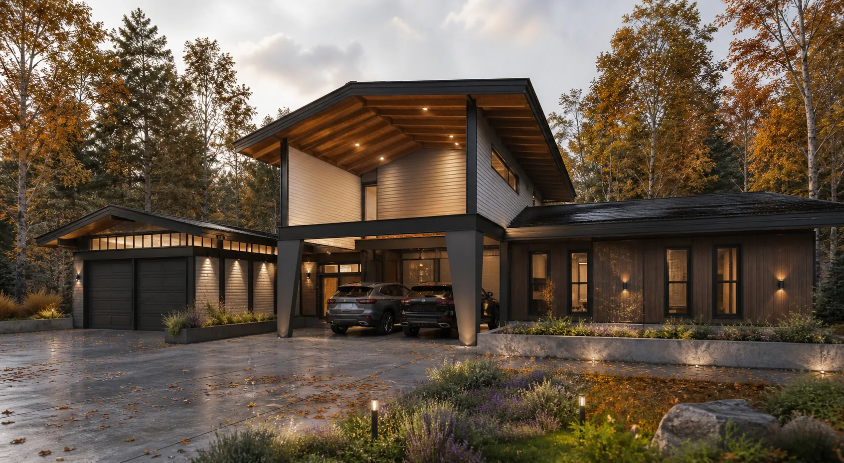 Casa Bariloche en Curepto, imagen 1 de 4, obra de CCP Arquitectura