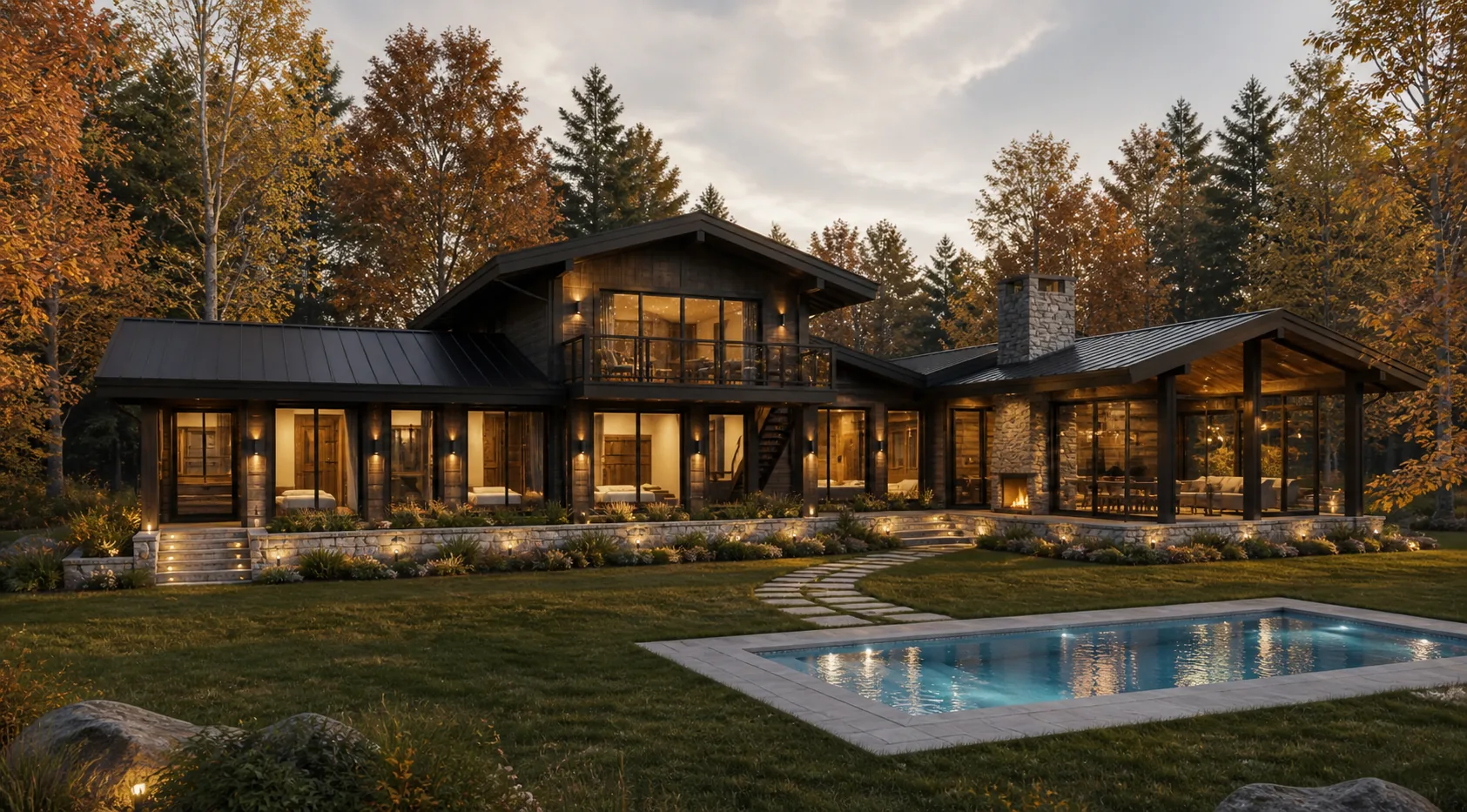 Casa Bariloche en Curepto, imagen 3 de 4, obra de CCP Arquitectura