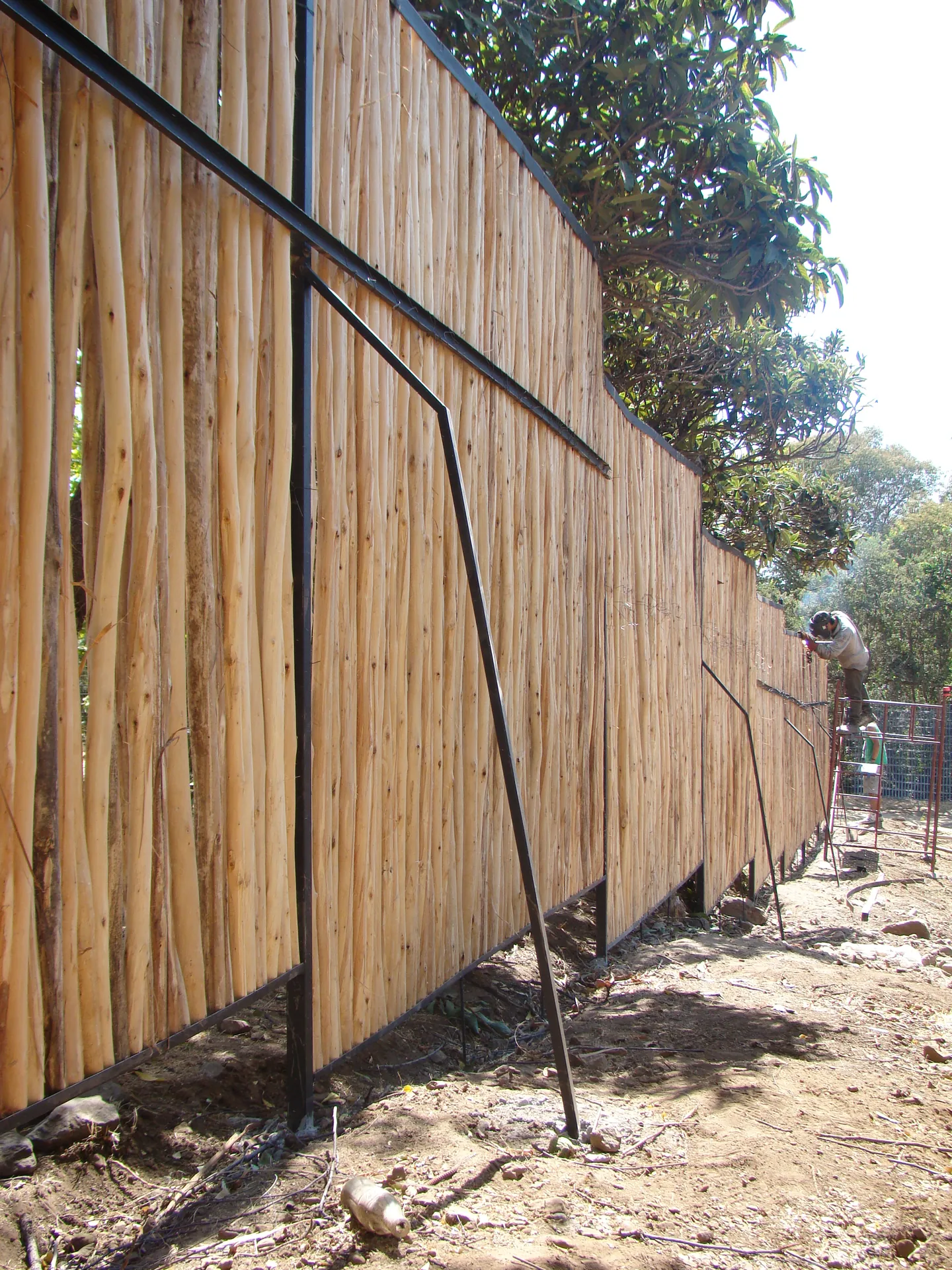 Casa Minillas en construcción, enero 2015, obra de CCP Arquitectura