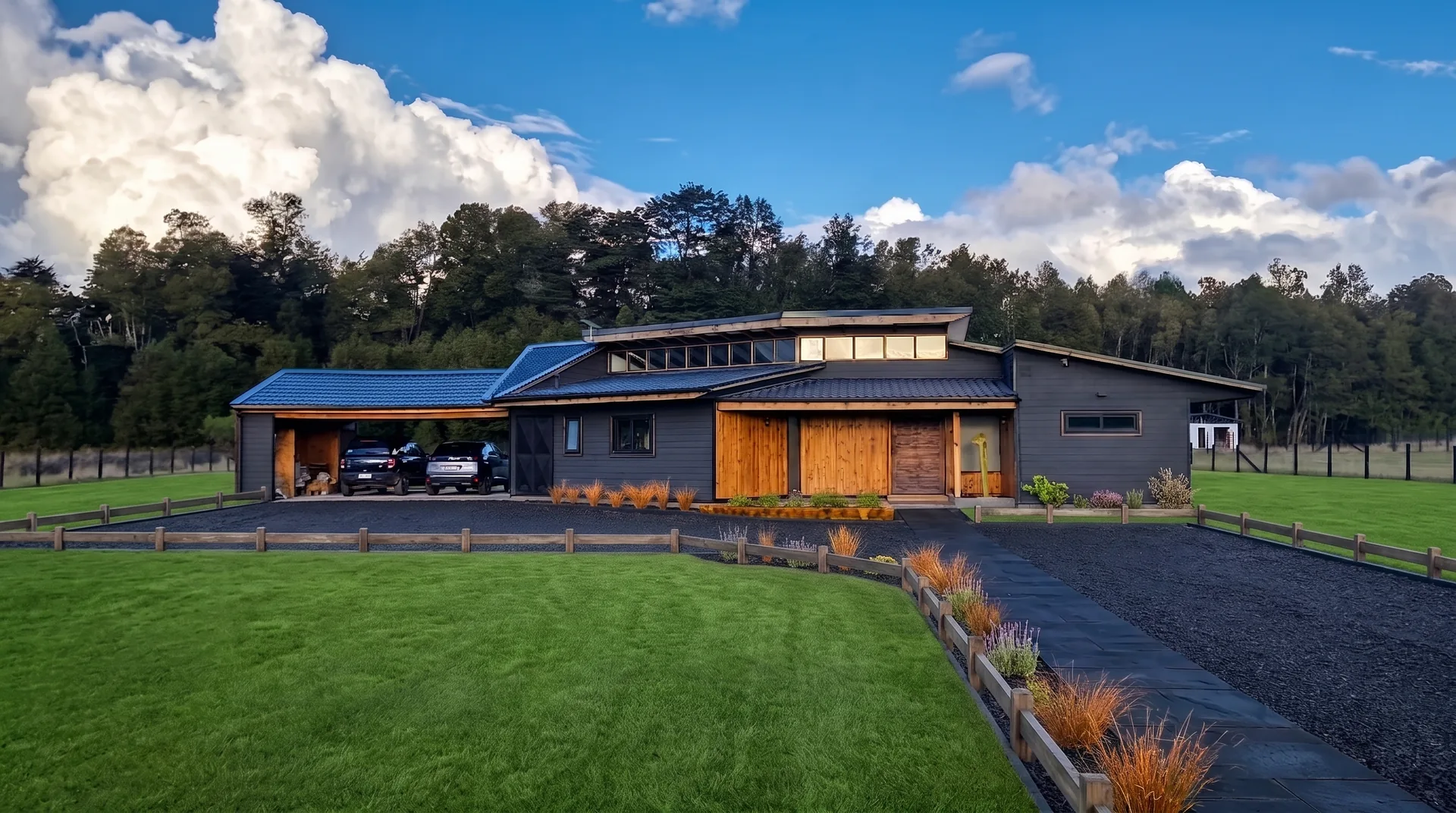 Casa Pitra II en Villarrica, imagen 1 de 5, obra de CCP Arquitectura